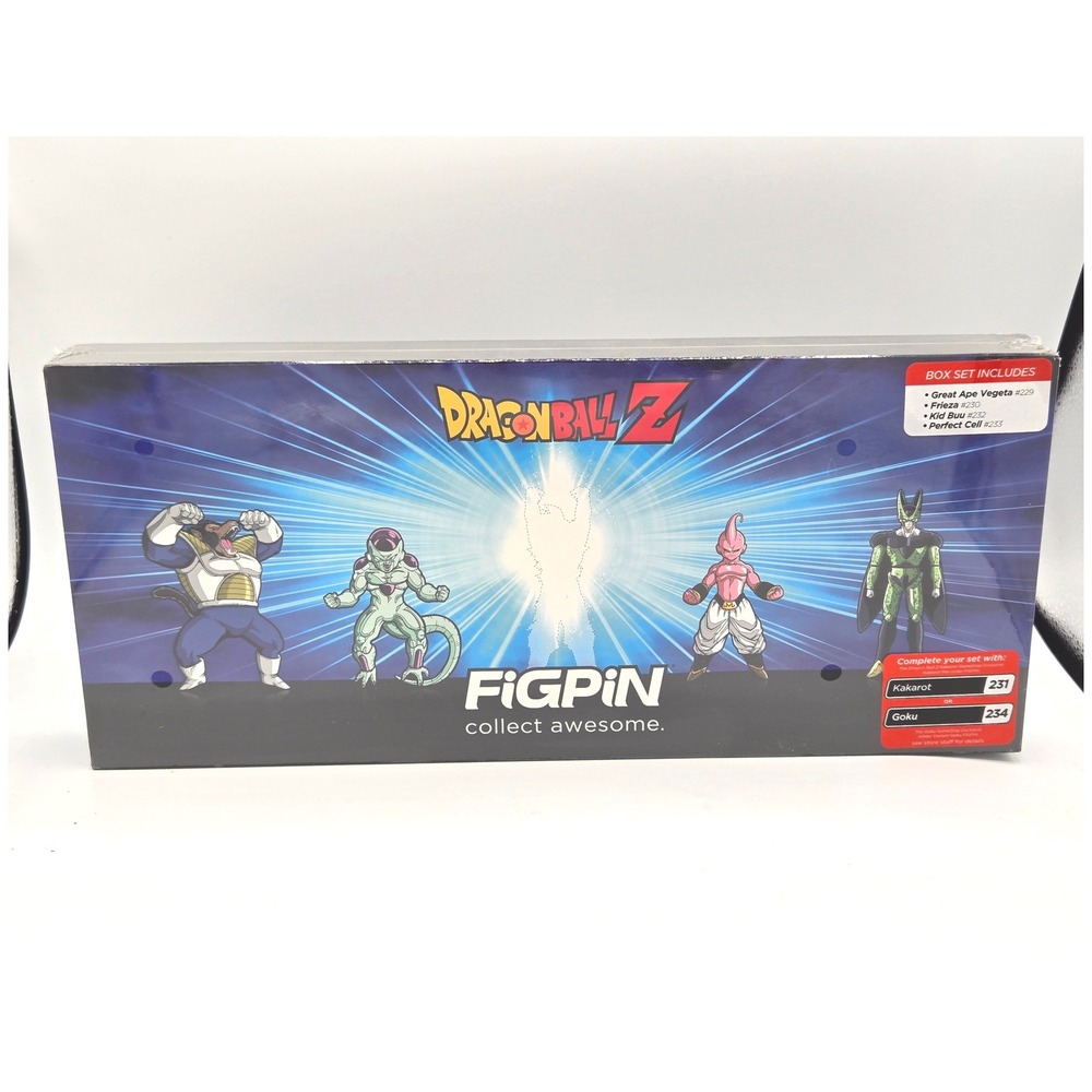 Dragon Ball Z FigPin Collect‎ Awesome Box Set Great Ape Vegeta Frieza Cell